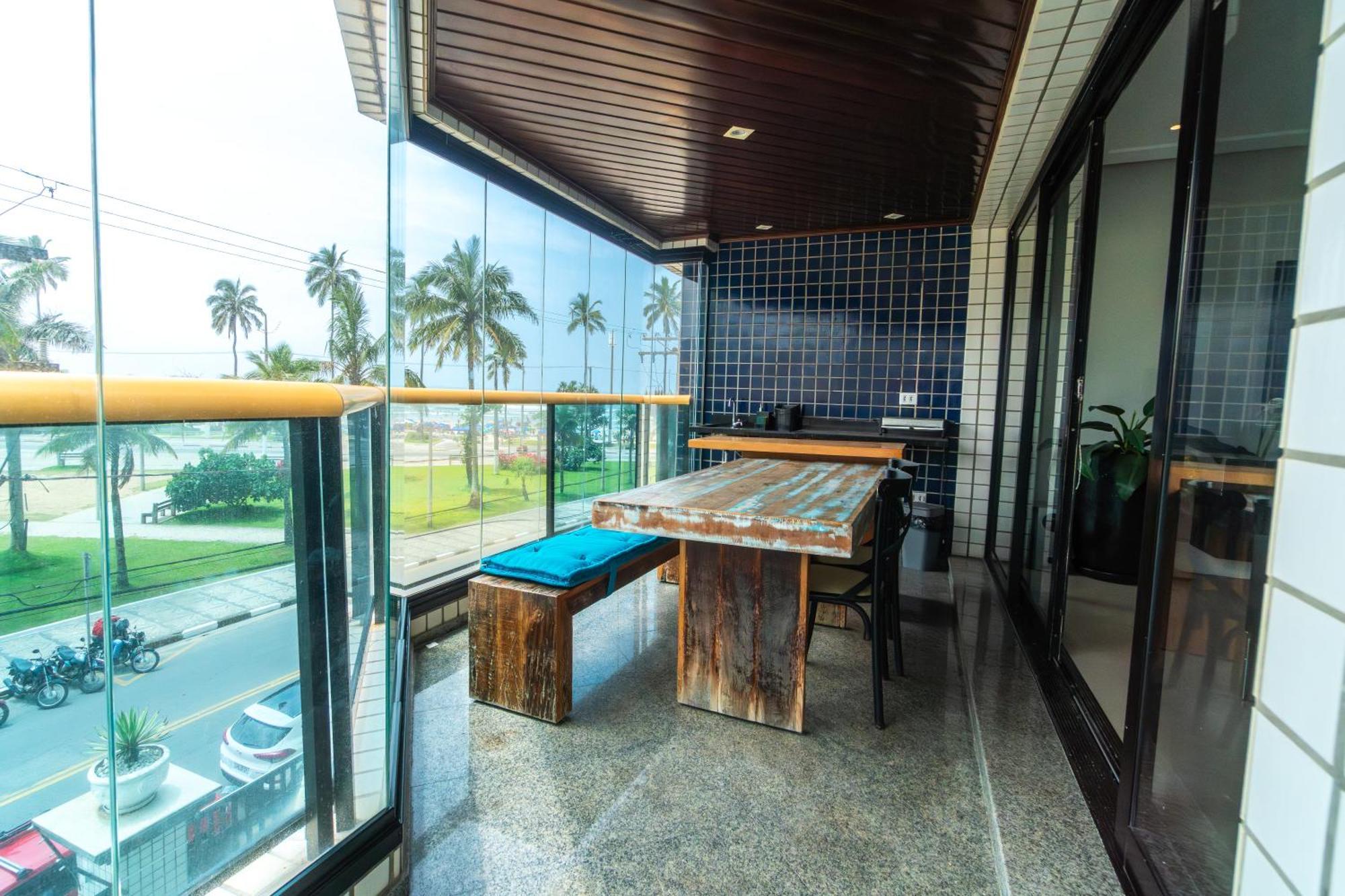 شقة Frente Mar - Guaruja Enseada - Prime Experience المظهر الخارجي الصورة